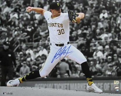Paul Skenes Signed/Autographed 16X20 Photo