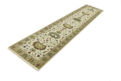 Hand-Knotted Peshawar Chobi Floral Oriental
