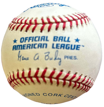 Cliff Johnson Autographed Official American League Baseball