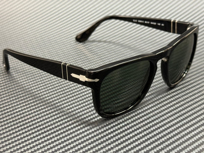 PERSOL PO3333S 95 31 Black Green Men's 54 mm Sunglasses