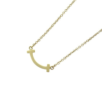 Tiffany & Co. T Smile Mini Necklace Gold 750