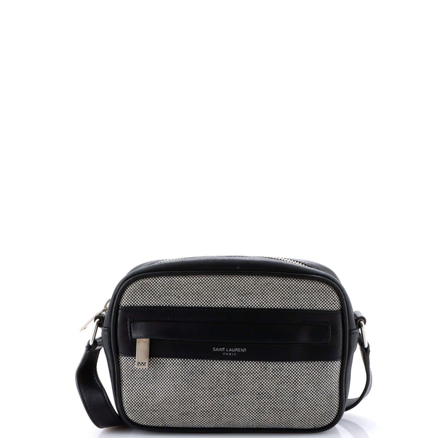 Saint Laurent Camp Camera Bag Leather Small