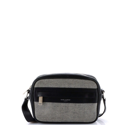 Saint Laurent Camp Camera Bag Leather Small