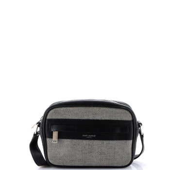 Saint Laurent Camp Camera Bag Leather Small