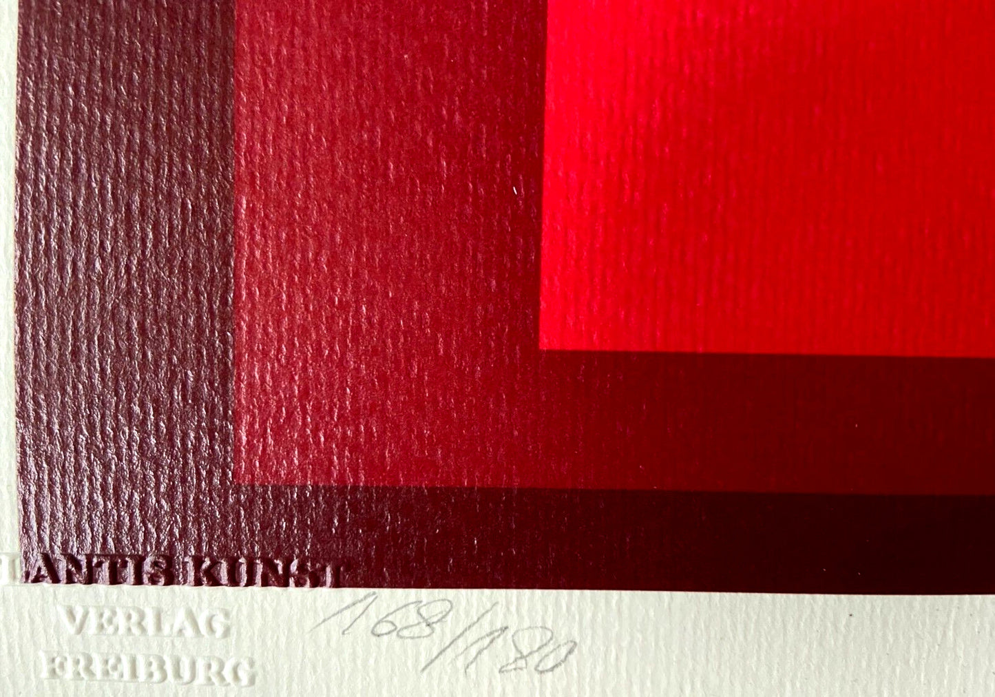 Josef Albers Lithograph Certified Numbered By