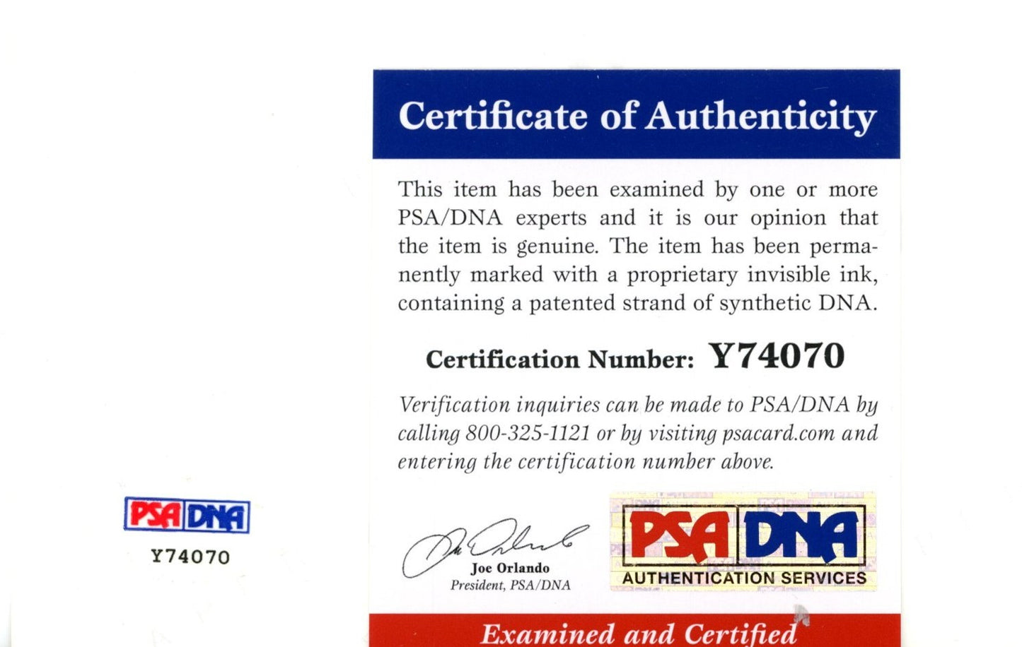 Ray Nitschke Hof Signed 8X10 Photo Green Bay Packers Psa/Dna 186339