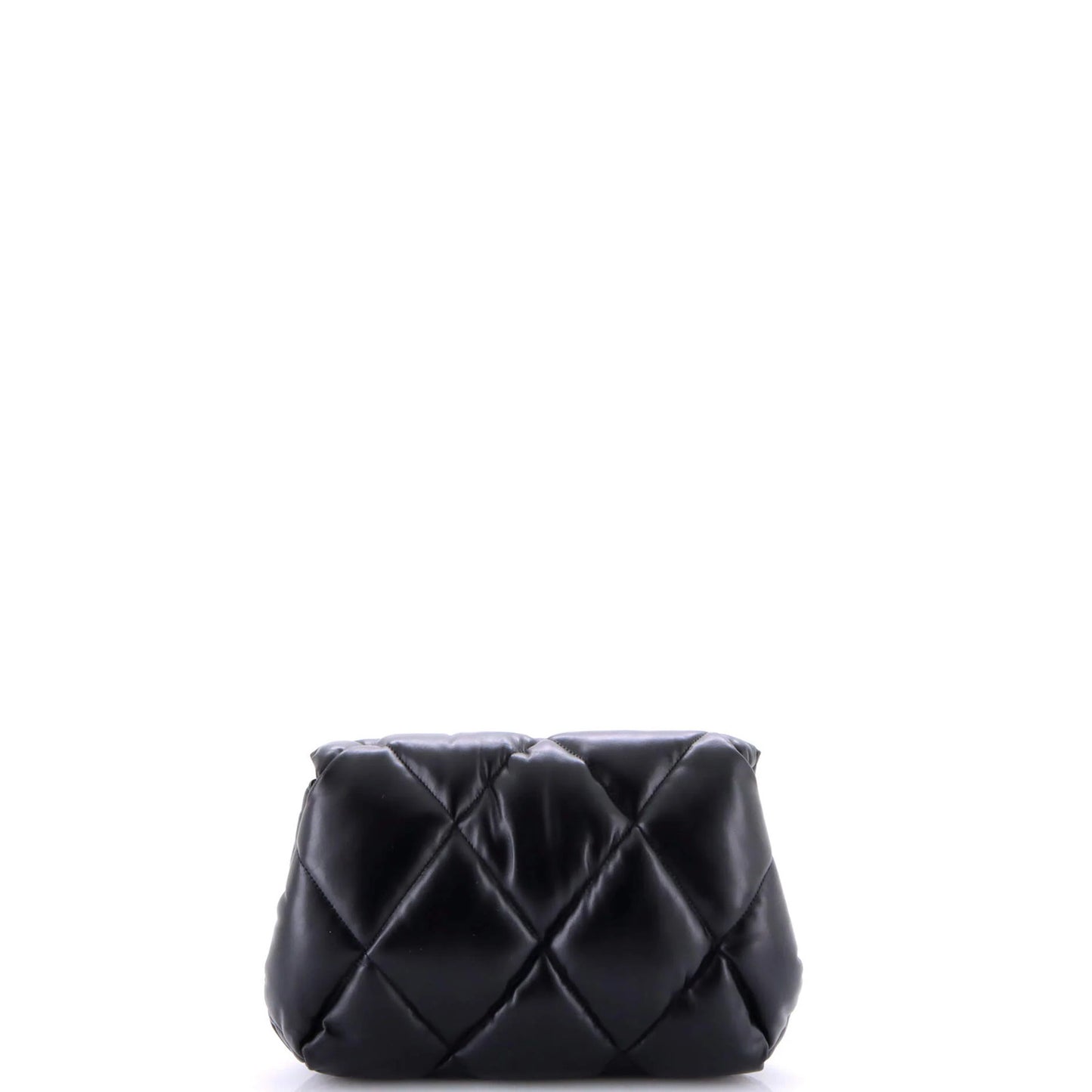 Balenciaga Touch Clutch Quilted Puffy Leather Medium