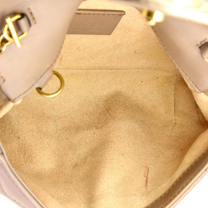 Gucci Gg Marmont Flap Bag Matelasse Leather Super Mini