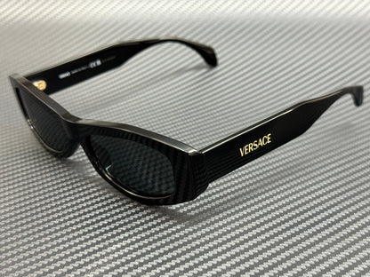 VERSACE VE4487 GB1 87 Black Grey Women's 54 mm Sunglasses