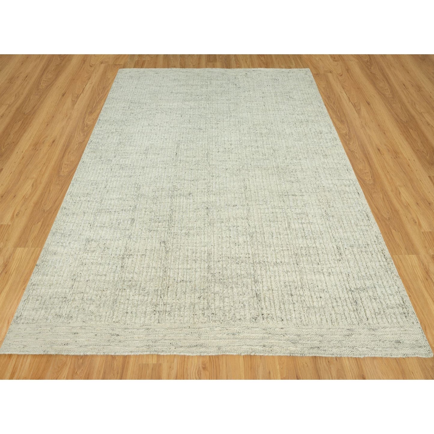 8'3"X10' Coventry Gray Cord Collection Wool Hand Woven Oriental Rug