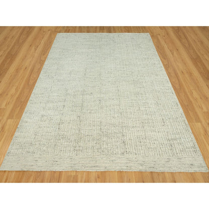 8'3"X10' Coventry Gray Cord Collection Wool Hand Woven Oriental Rug