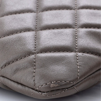 Chanel Boy O Case Clutch Quilted Lambskin Medium