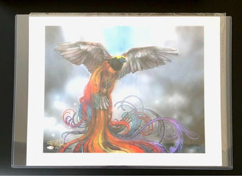 Birds Of Paradise Mtg Nielsen Signed Magic The