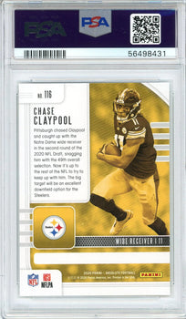 Chase Claypool 2020 Panini Absolute Rookie Card