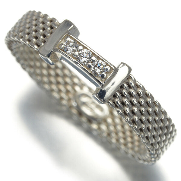 Tiffany&Co. Ring Somerset Diamond Us6 925