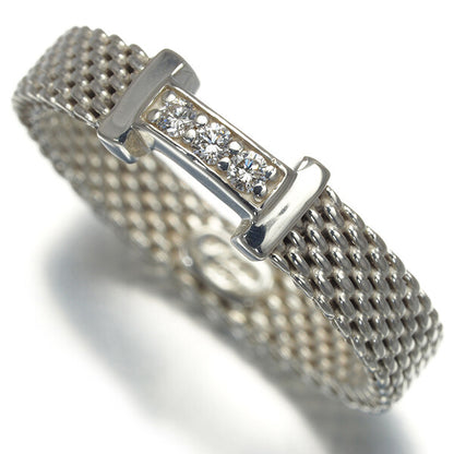 Tiffany&Co. Ring Somerset Diamond Us6 925