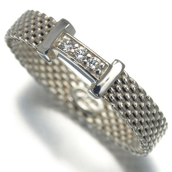 Tiffany&Co. Ring Somerset Diamond Us6 925