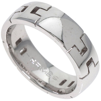 HERMES   Ring Hercules # 50 K18 White Gold