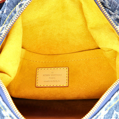 Louis Vuitton Baggy Handbag Denim Gm