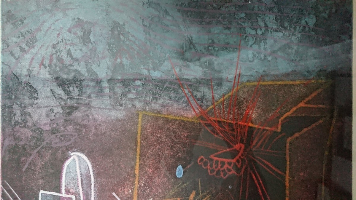 Roberto Matta Original Etching Aquatint 1978 Ed100 Signed Surrealism Art Print