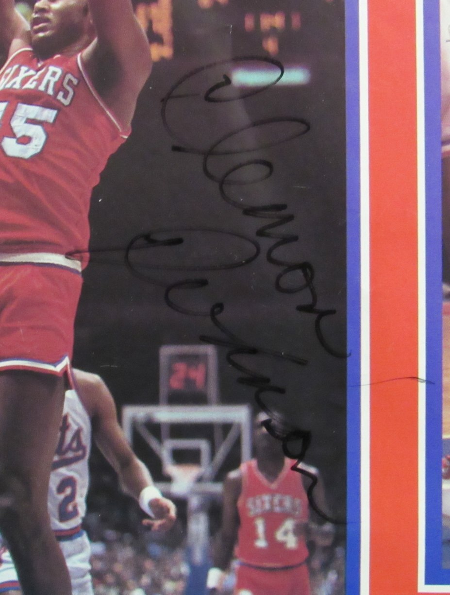 1980S Philadelphia 76Ers Multi Signed/Auto (16)