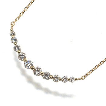 Vendome Necklace Lueur Diamond 0.30Ct 18K 750 Yellow Gold