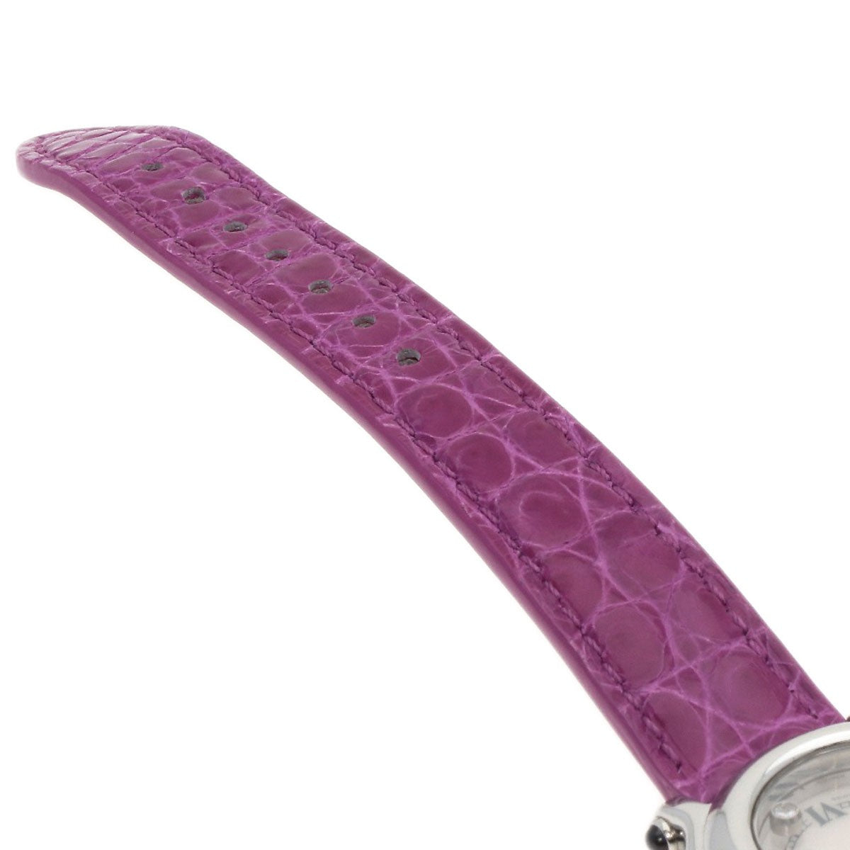 Chopard Happy Sports Diamond Watches 27/8245-23 Stainless Steel/Leather