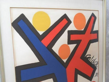 Alexander Calder Original Lithograph 1972 Signed