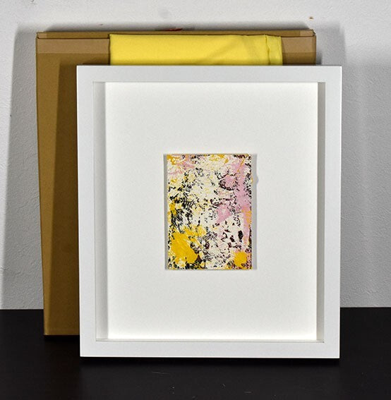 Steven Cox Oil on Paper Original Paintings Unique Work Abstract 2015 Y/ P