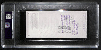 Johnny Unitas Signed 9/ 4/02 Check Psa/Dna Mint 9
