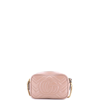 Gucci Gg Marmont Shoulder Bag Matelasse Leather Mini