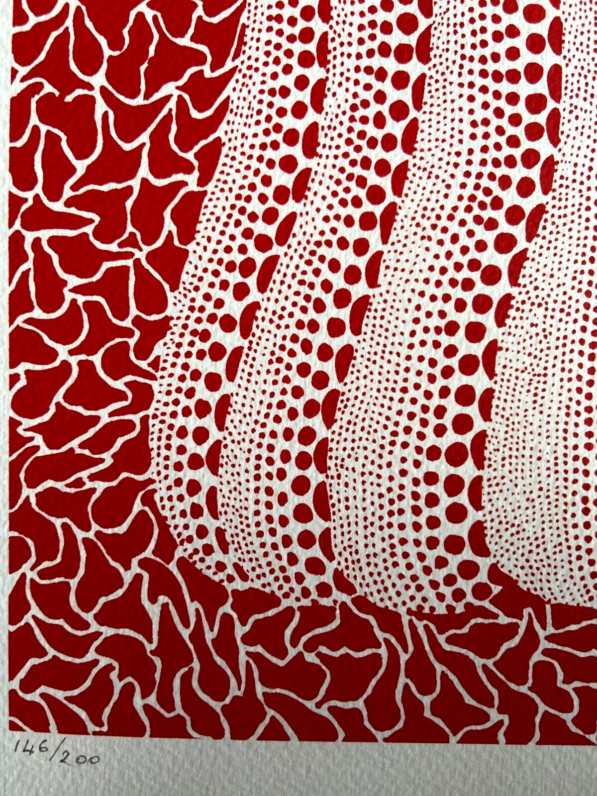 Yayoi Kusama Lithograph Mori Museum Coa Numbered Limited To 200