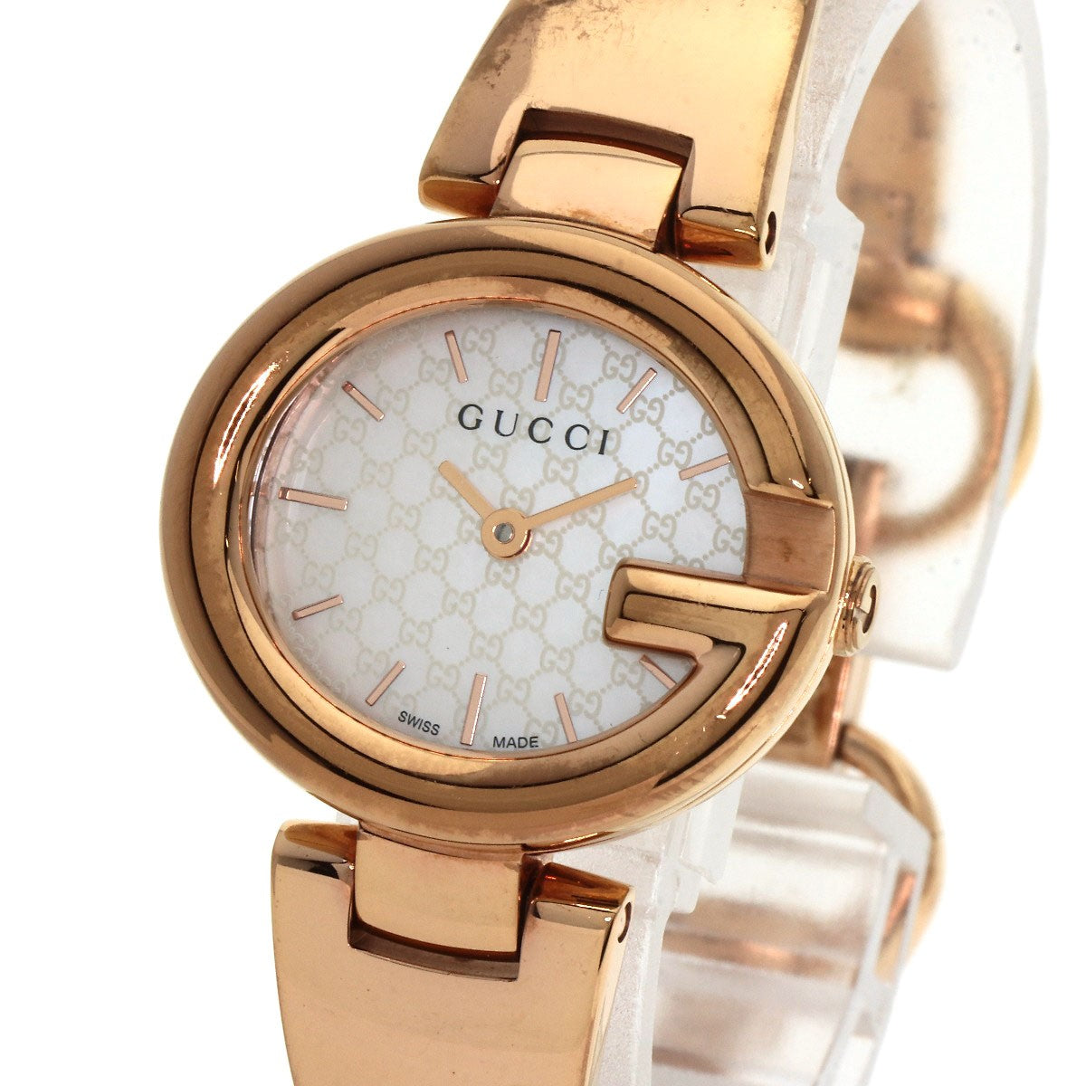 PGP GUCCI GG Shell Bangle Watches 134.5 PGP/