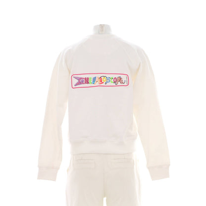 Hermes Women'S Chevaloscope Crewneck Sweater Embroidered Cotton