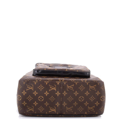 Louis Vuitton Josh Backpack Macassar Monogram Canvas