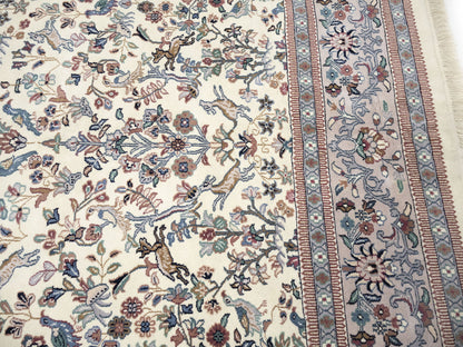 Handmade Extra Large Oriental Rug Animal Design