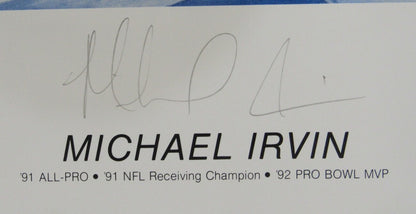 Michael Irvin Cowboys Signed/Autographed 28X22.5