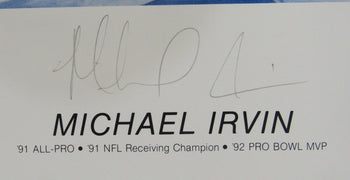 Michael Irvin Cowboys Signed/Autographed 28X22.5