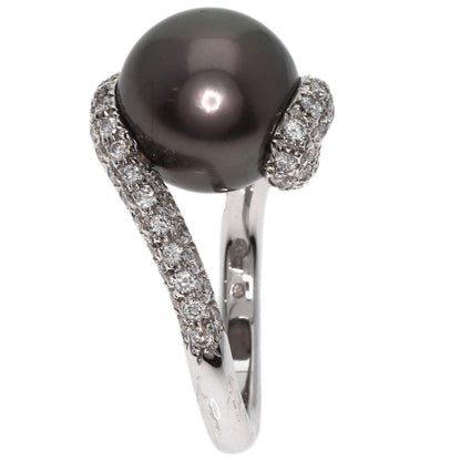 Mikimoto   Ring South Seapearl Pearl Diamond K18