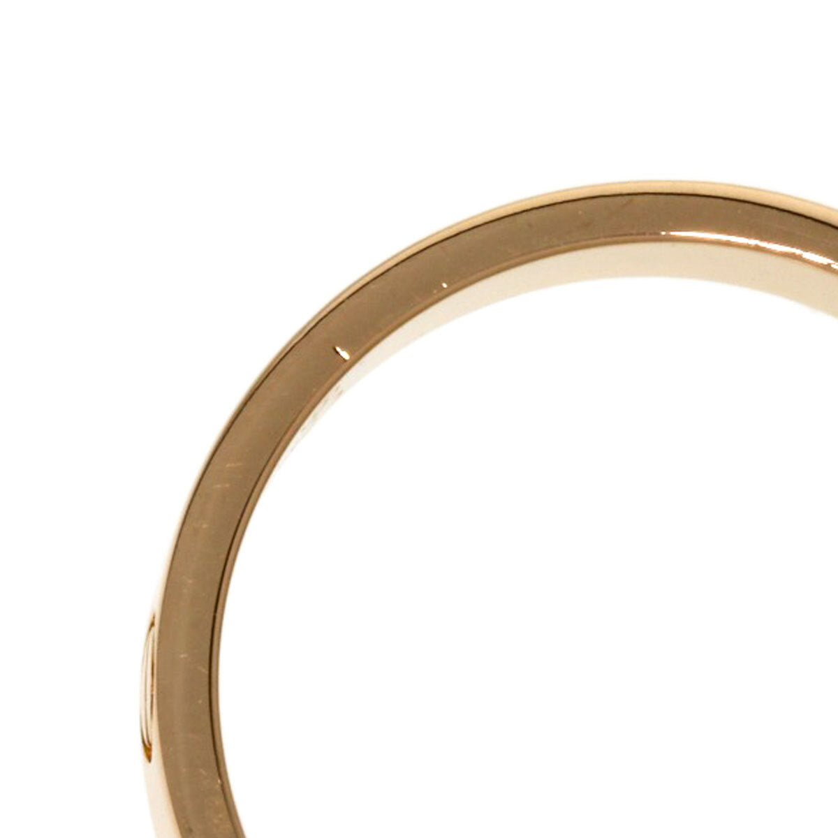 Cartier Ring Mini Love Ring #53 K18 Pink Gold