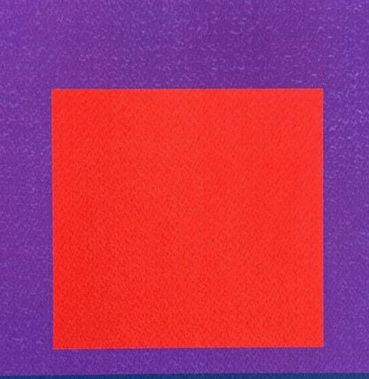 Josef Albers Lithograph Coa Signed Numbered A