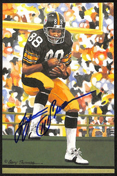 Lynn Swann Hof Signed/Auto 2001 Goal Line Art