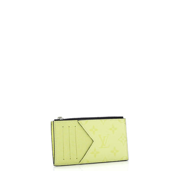 Louis Vuitton Coin Card Holder Monogram Taigarama