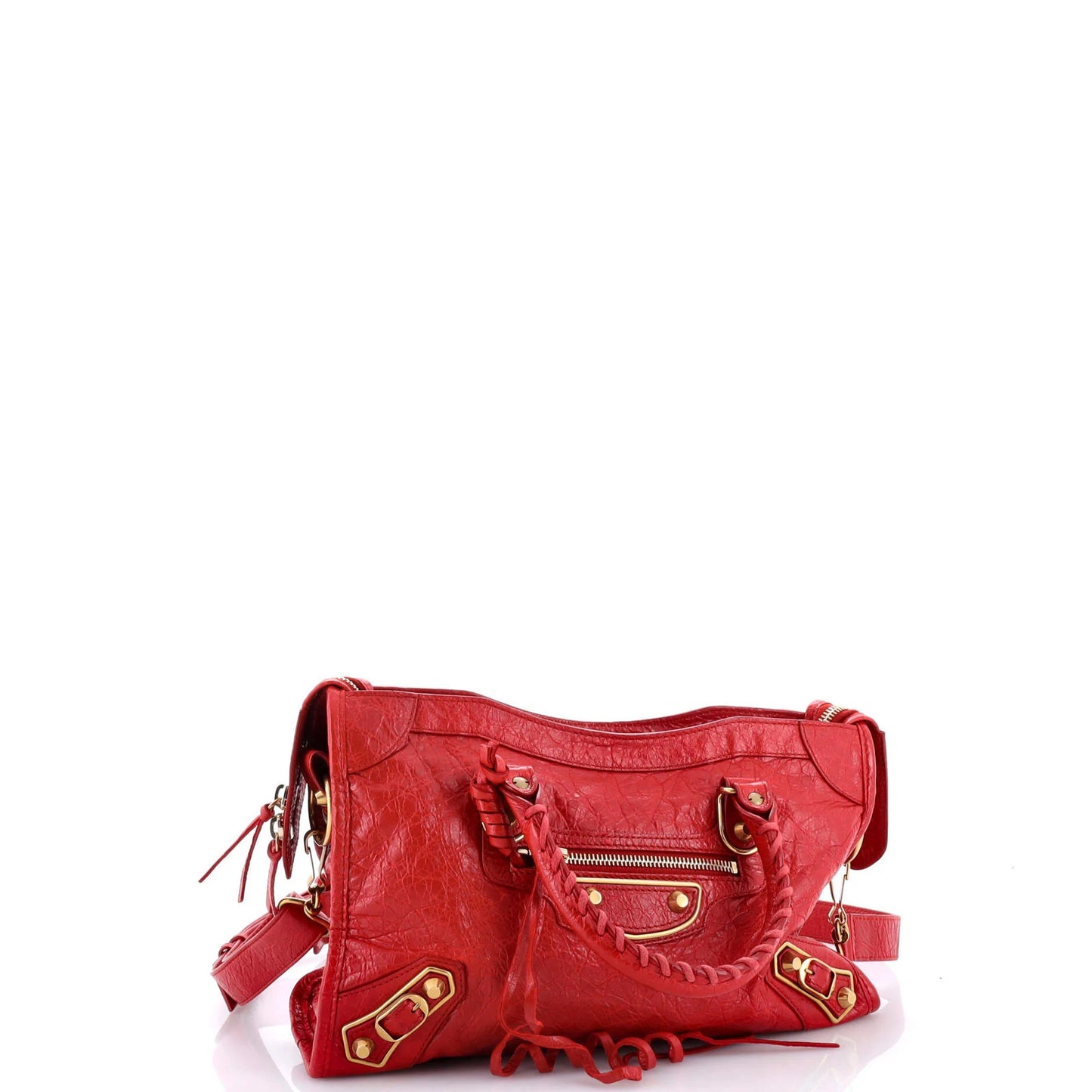 Balenciaga City Classic Metallic Edge Bag Leather Small