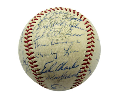 1963 Kansas City Athletics Team Signed Oal