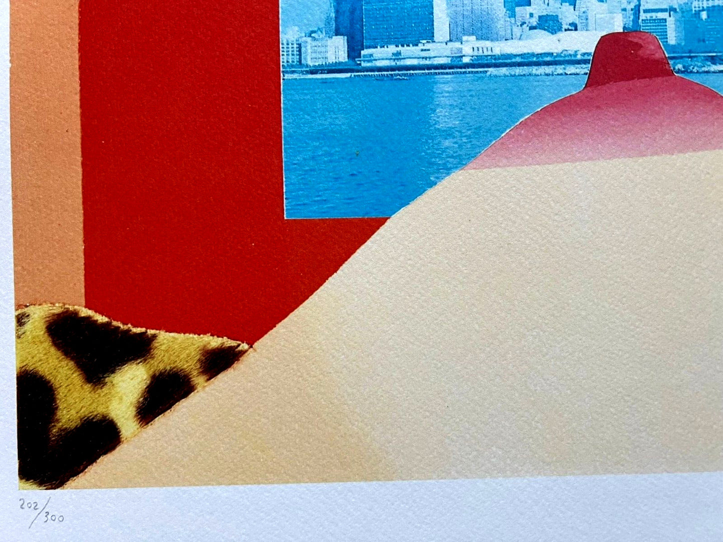 Tom Wesselmann Lithograph Handmade Coa Signed Op Numbered By Hand