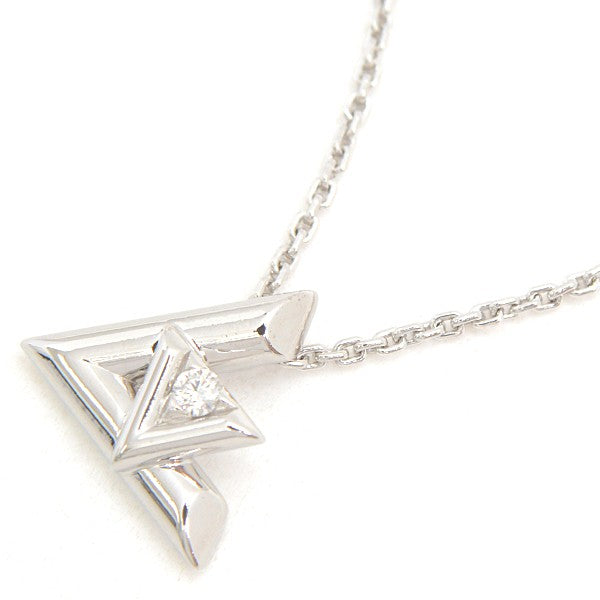 Louis Vuitton Volt One Pm Necklace White Gold Q93806 750Wg
