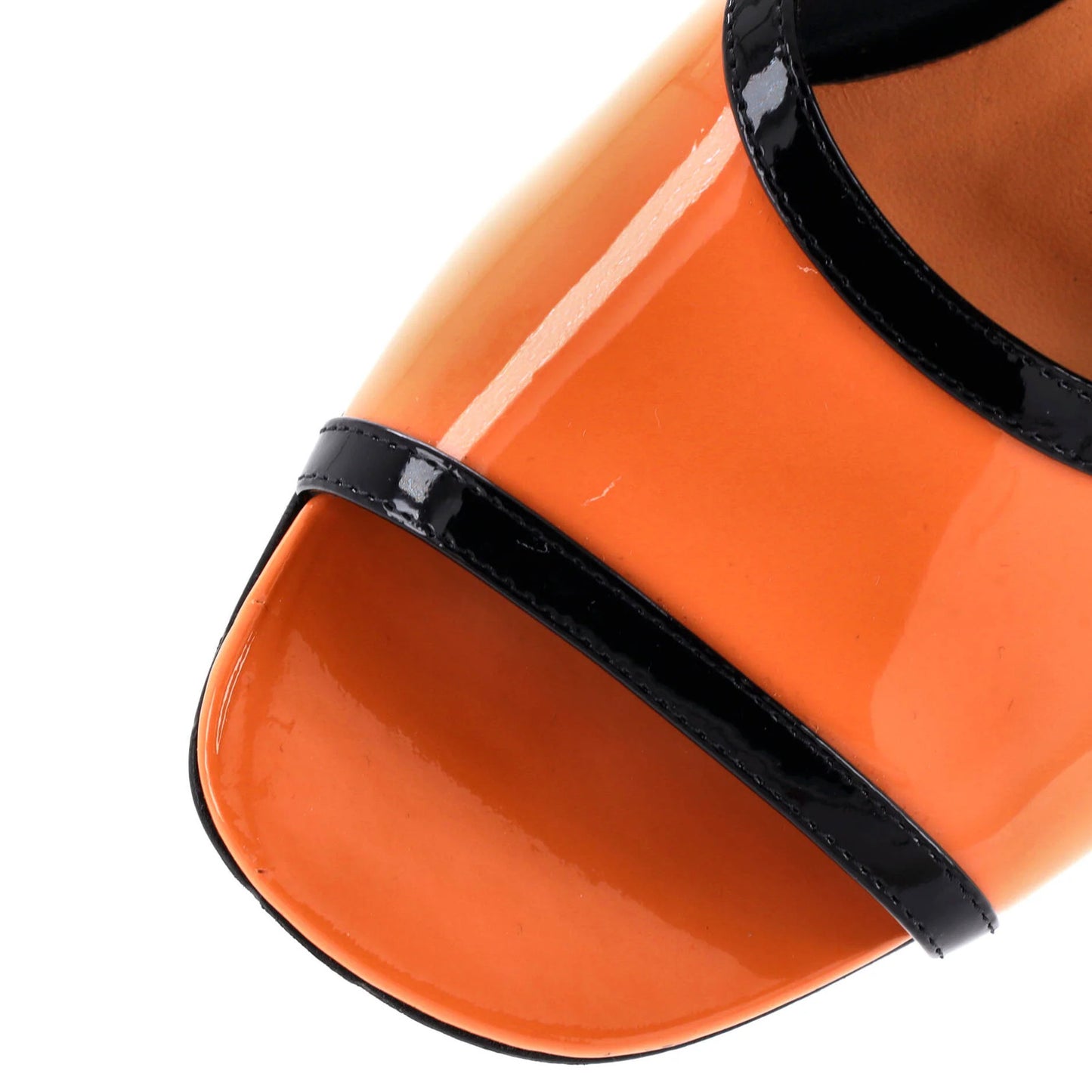 Chanel Women'S Cc Slide Heels Patent