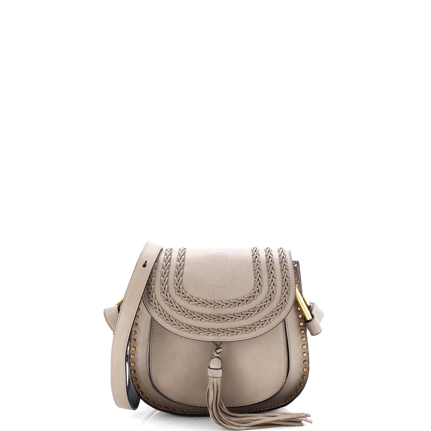 Chloe Hudson Handbag Whipstitch Leather Small