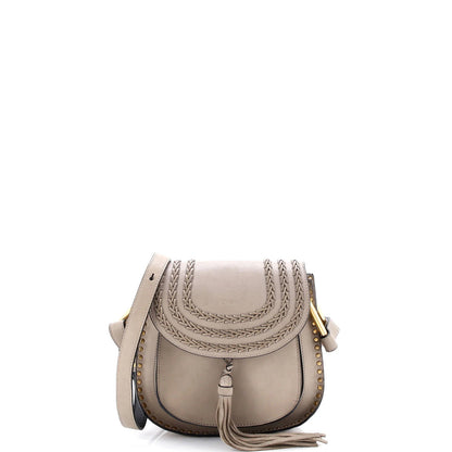 Chloe Hudson Handbag Whipstitch Leather Small